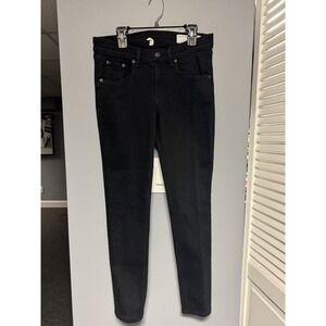 Rag &‎ Bone Women's Skinny Jeans Black Size 27